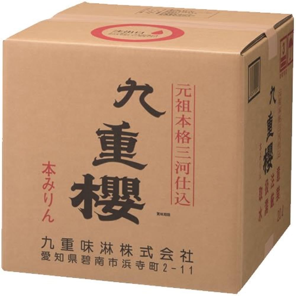 九重味淋 本みりん 九重櫻 キュービテナー [ 20000ml ]